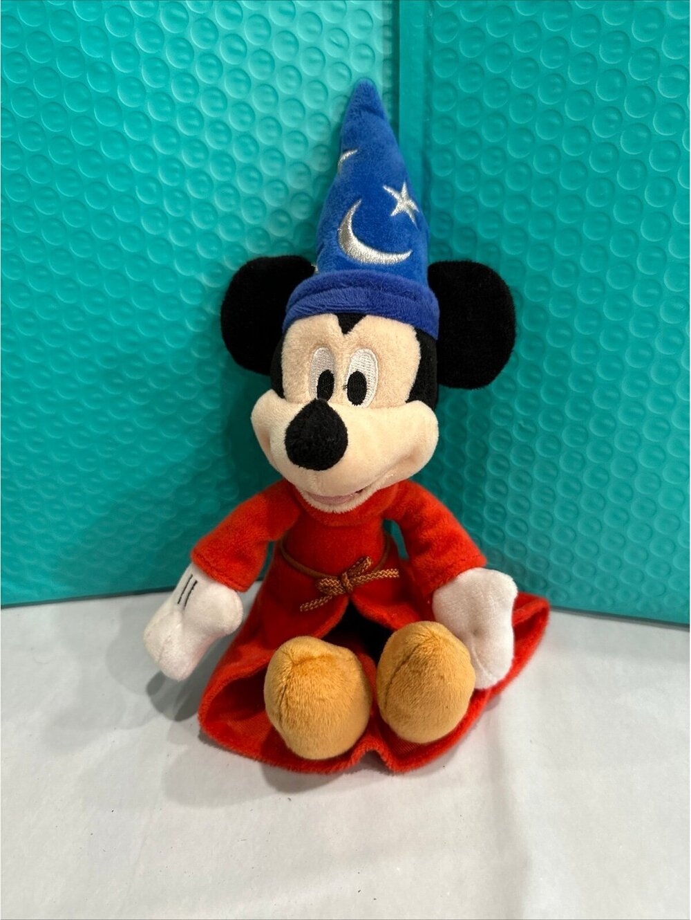Disney Mickey Mouse 90 Years Of Magic Sorcerer's Apprentice  Wizard 11” Plush